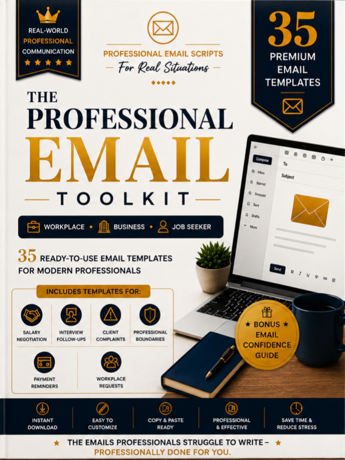 THE PROFESSIONAL EMAIL TOOLKIT book cover